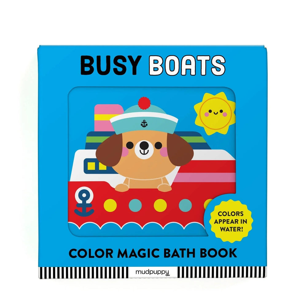 Busy Boats | Color Magic Bath Book
