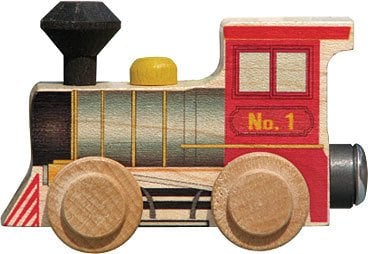 Maple Landmark Name Train Classic Engine
