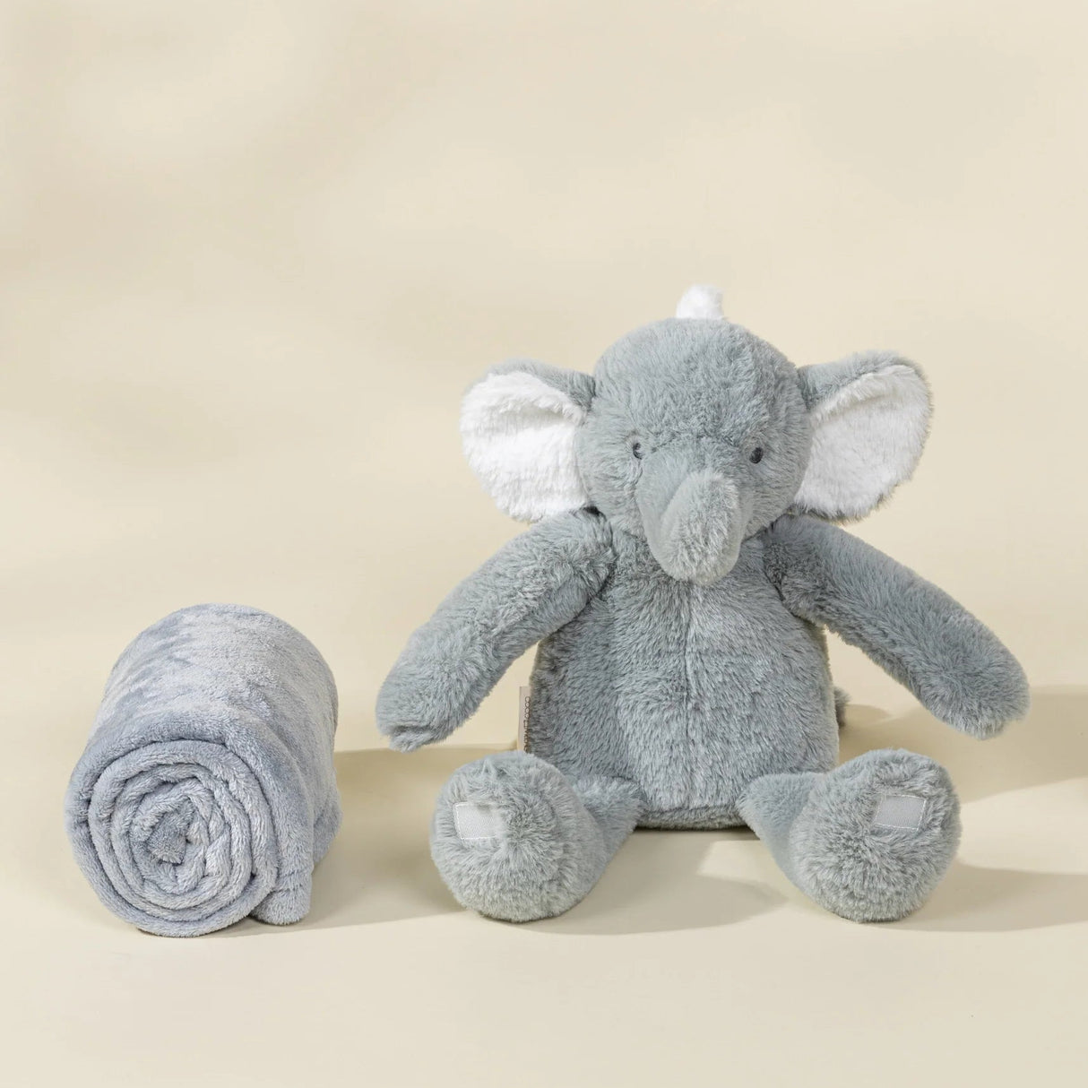 Coco Village Elephant Plush Toy Snuggling Blanket
