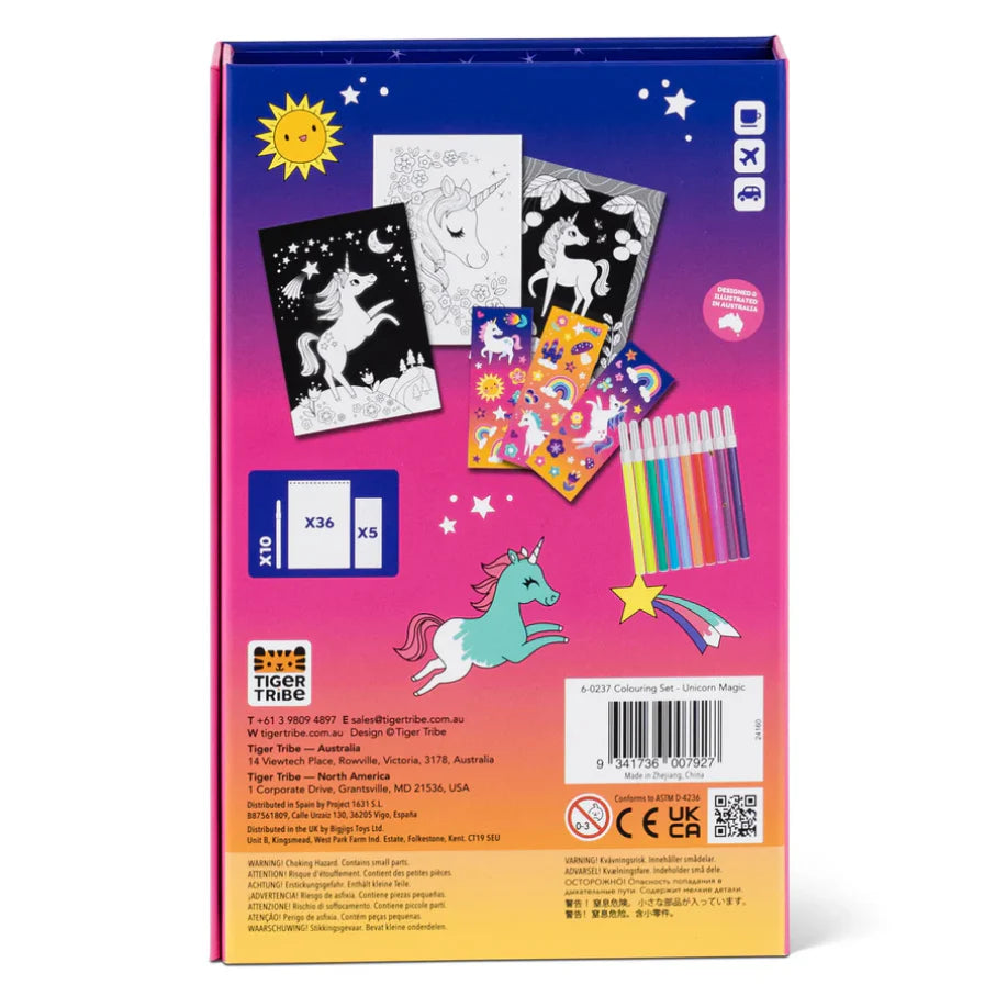 Colouring Set - Unicorn Magic