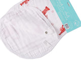 Heads or Tails 2-in-1 Burp Cloth Bib