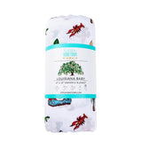 Louisiana Baby Bamboo Muslin Swaddle Blanket
