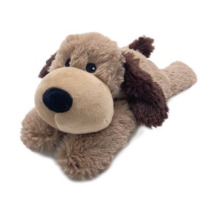 Brown Dog Warmies Junior  (9in)