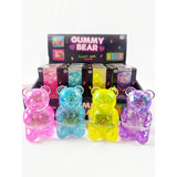 Love and Repeat Glittered Gummy Bear Squishy Toy