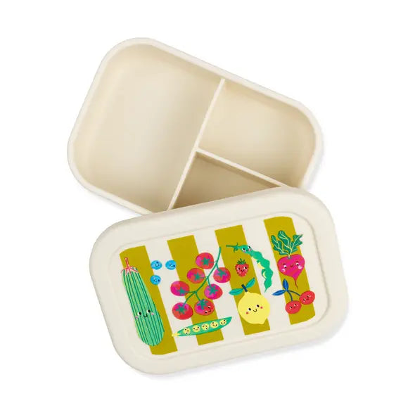 Sugarbooger Fresh & Messy Silicone Bento Box | Fruits & Veggies