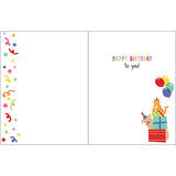 Gina B Designs Birthday Greeting Card | B-Day Dogs and Cats