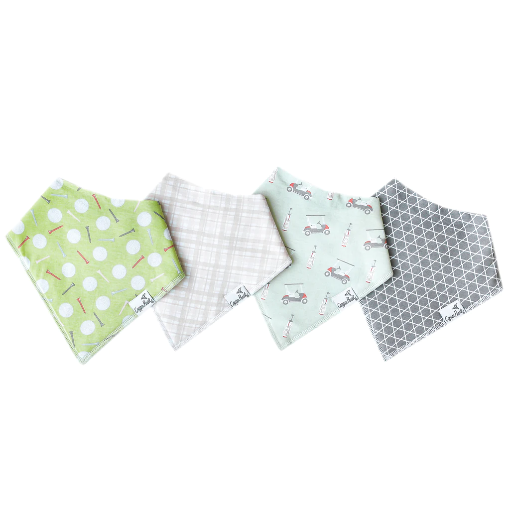 Baby Bandana Bib 4-Pack Set | Blitz