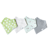 Baby Bandana Bib 4-Pack Set | Blitz