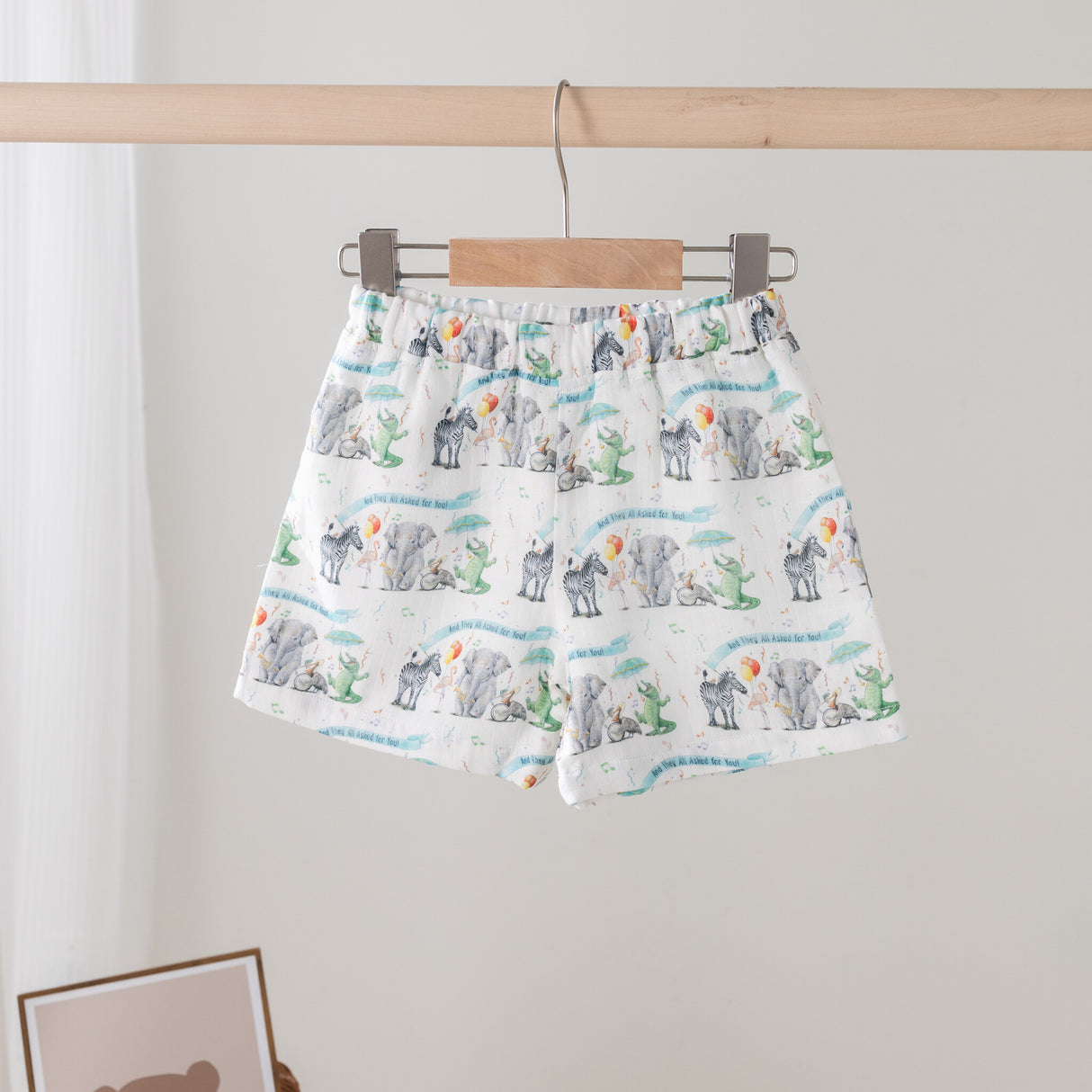 They All Asked For You Organic Muslin Shorts