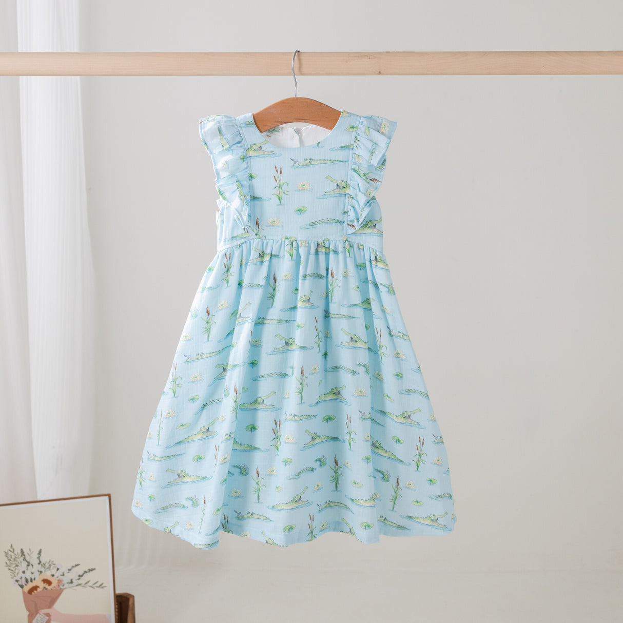 Gator Games Organic Muslin Dress