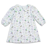 Oak Lane Long Sleeve Mardi Gras Dress