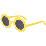Babiators Neon Yellow Flower Kids UV Sunglasses | Hangtag