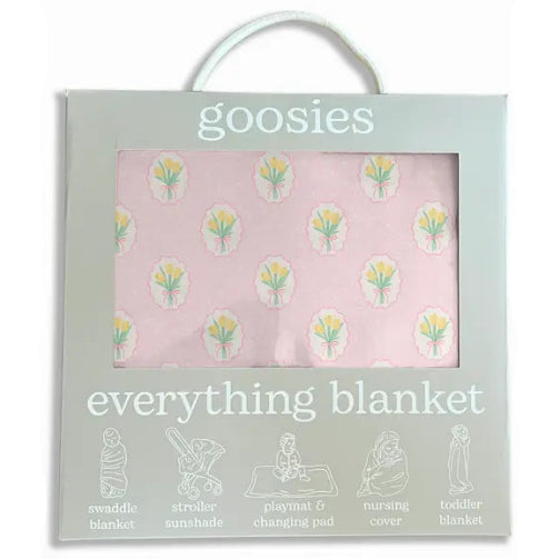 Goosies Fancy Tulips Bamboo Everything Blanket
