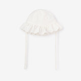 Eyelet Lace Vintage Ruffle Sunhat