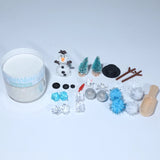 Play Play Dough Winter Play Dough Sensory Jar