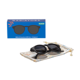 Babiators Keyhole Jet Black | Smoke Lenses UV Sunglasses