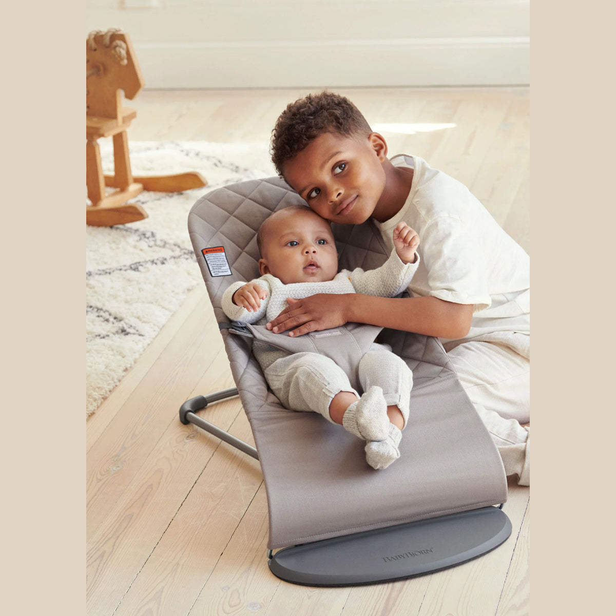 BabyBjorn Bouncer Bliss  - Classic Quilt Cotton | no shipping