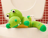 Zubels Big Al The Alligator Knit Rattle | 7 in