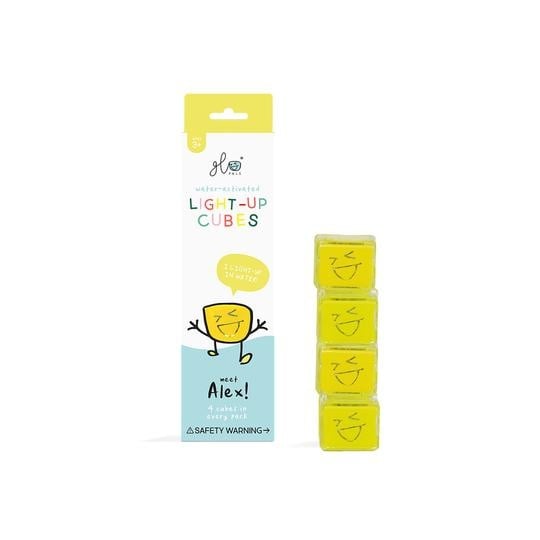 Glo Pals 4-pack Light Up Sensory Cubes