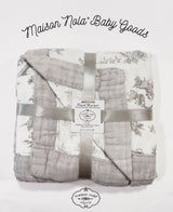 Storyland Toile Reversible Bamboo Cloud Blanket