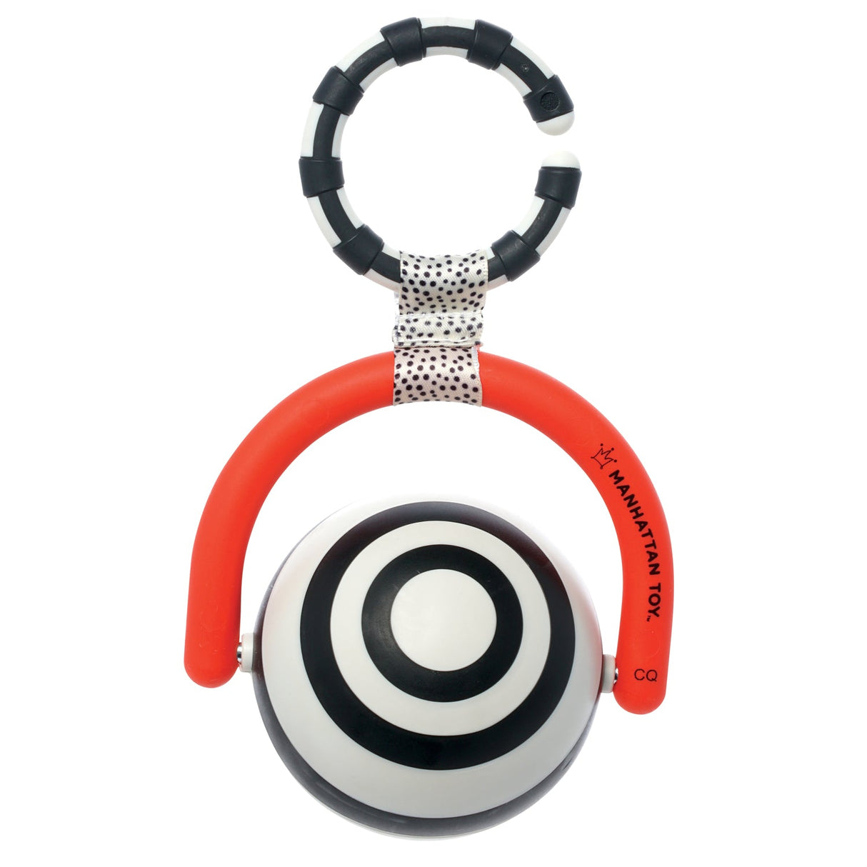 Wimmer Bullseye Ball Rattle Toy
