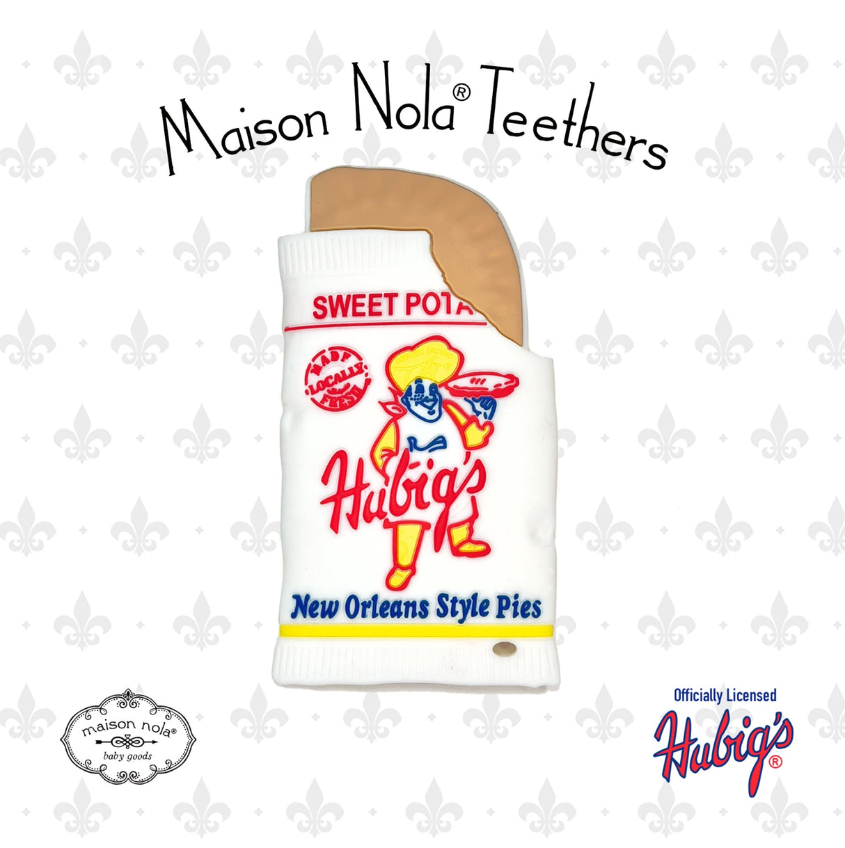 Hubig’s Pie Silicone Teether