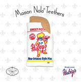 Hubig's Sweetie Pie Gift Bundle | Silicone Bucket Bib and Teether