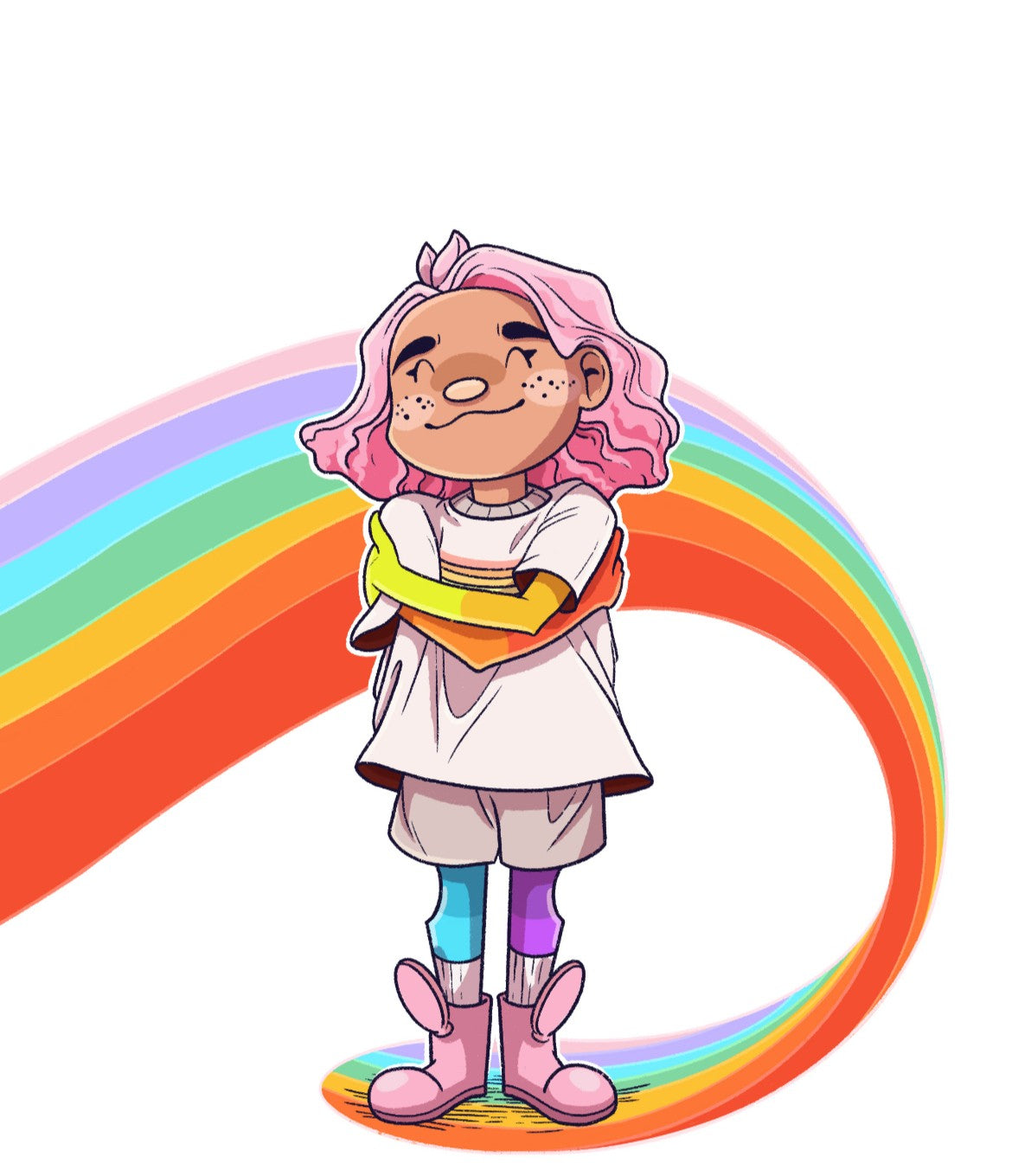 Rainbow board book