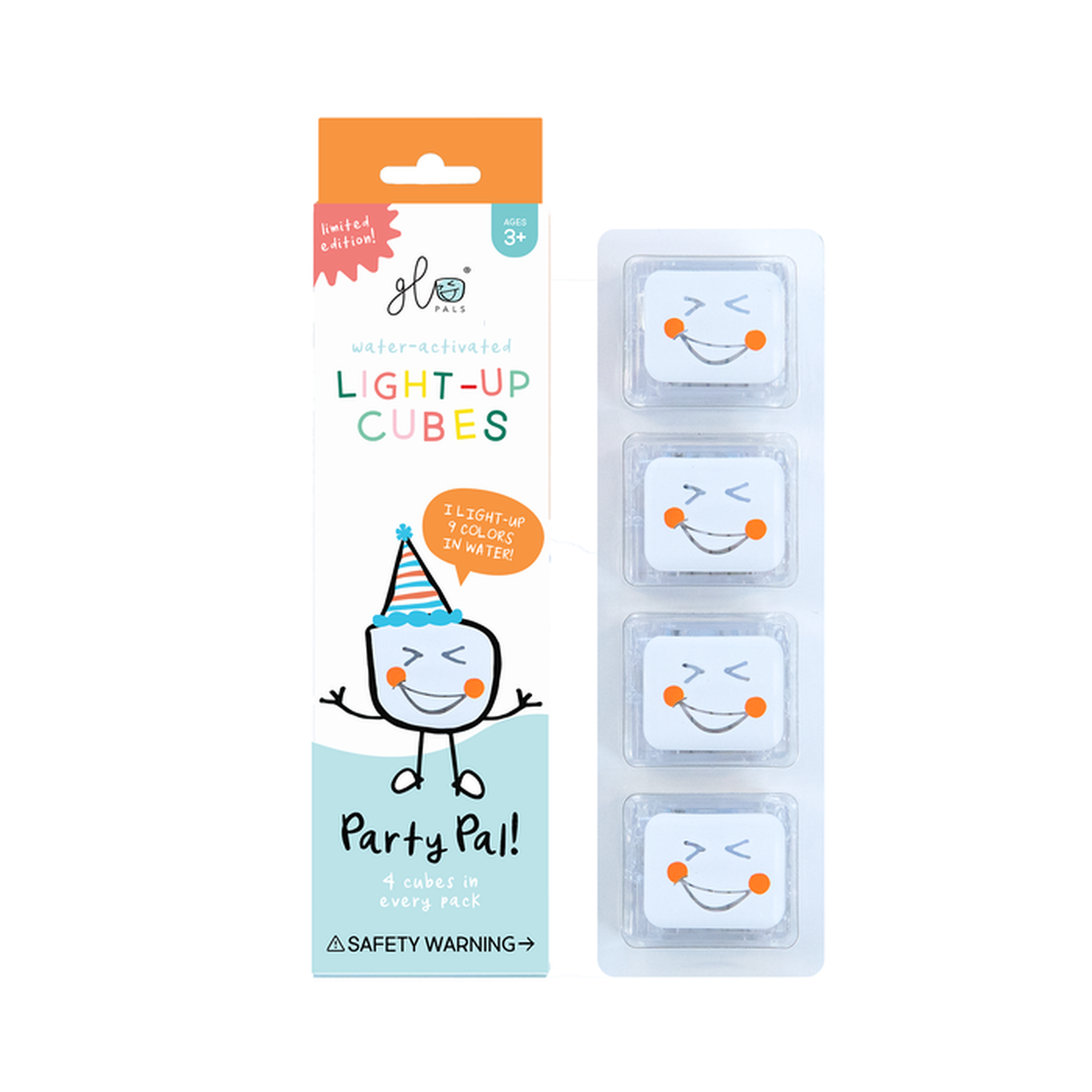 Glo Pals 4-pack Light Up Sensory Cubes