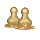 BIBS Bottle Natural Rubber Nipple 2 pack