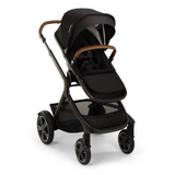 Nuna DEMI Next Stroller + PIPA Aire RX Car Seat Travel System | Caviar