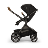 Nuna DEMI Next Stroller + PIPA Aire RX Car Seat Travel System | Caviar