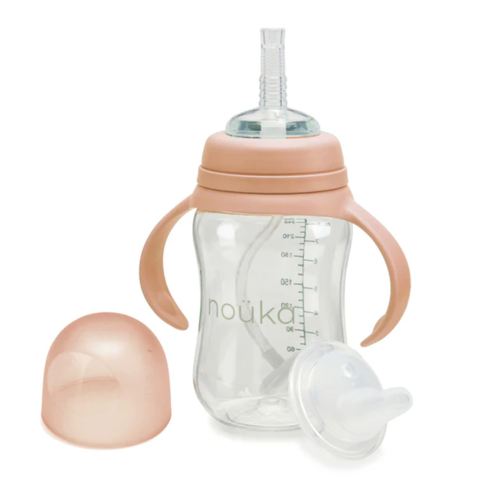 nouka Transitional Sippy Weighted Straw Training Cup (9 oz)