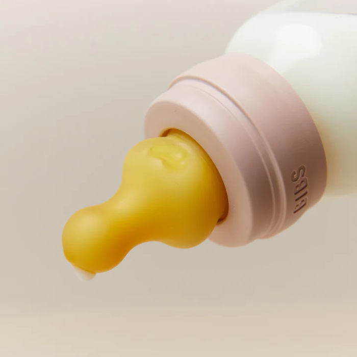 BIBS Bottle Natural Rubber Nipple 2 pack