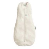 Cocoon Organic Zip Up Swaddle Bag | Oatmeal Marle 1.0 TOG