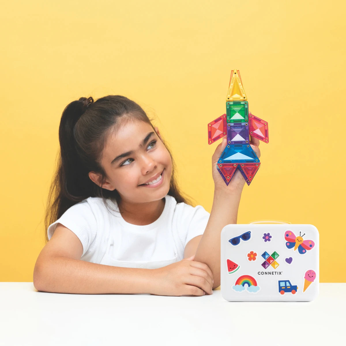 Connetix Magnetic Tiles Travel Mini Pack (32 pieces)