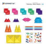 Connetix Magnetic Tiles Travel Mini Pack (32 pieces)