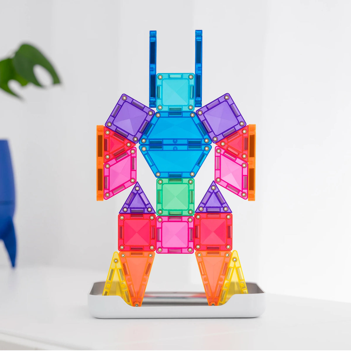 Connetix Magnetic Tiles Travel Mini Pack (32 pieces)