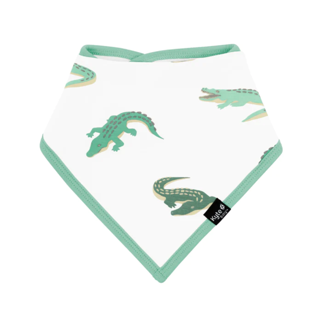 Kyte Bamboo Bib | Alligator