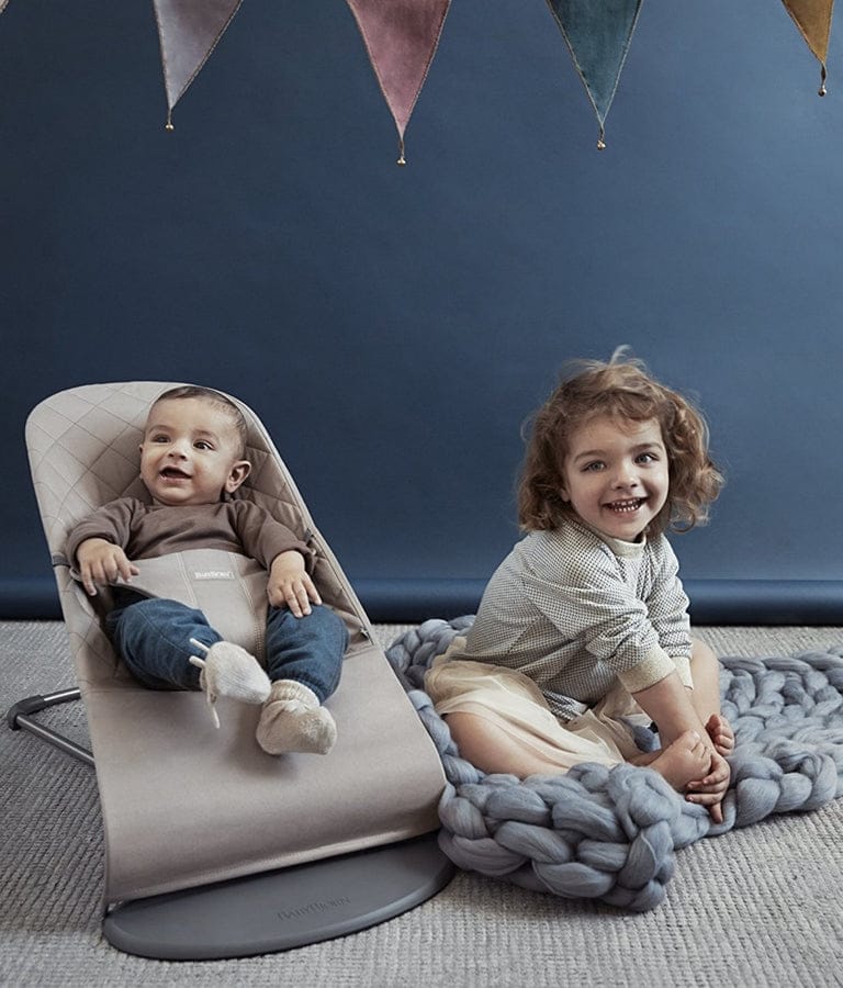 BabyBjorn Bouncer Bliss  - Classic Quilt Cotton | no shipping