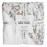 Caden Lane Into The Wild Bamboo Hooded Towel