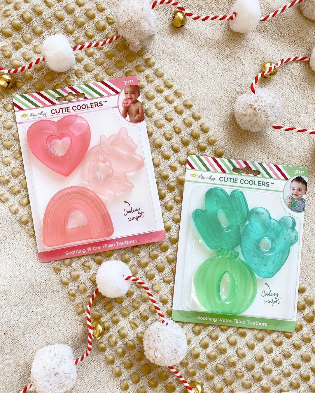 Cutie Coolers - Water Filled Teethers (3 pack)