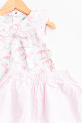 Studio Smocks Flamingo Party | Two Piece Set