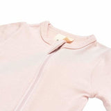 Kyte Baby Bamboo Zippered Footie | Blush