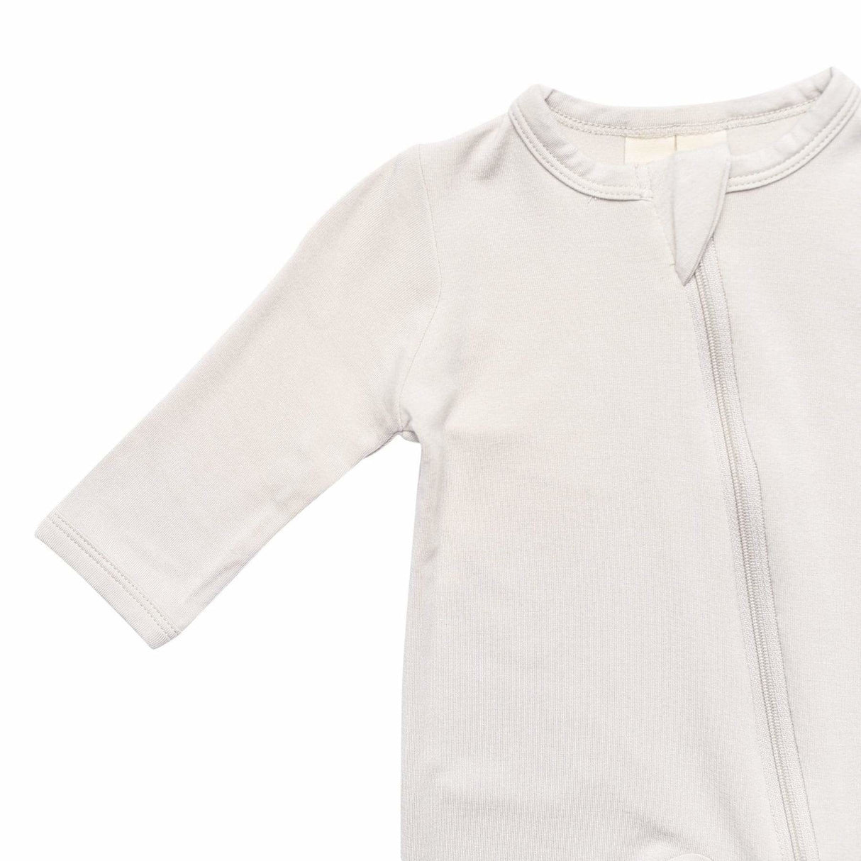 Kyte Baby Bamboo Zippered Footie | Oat