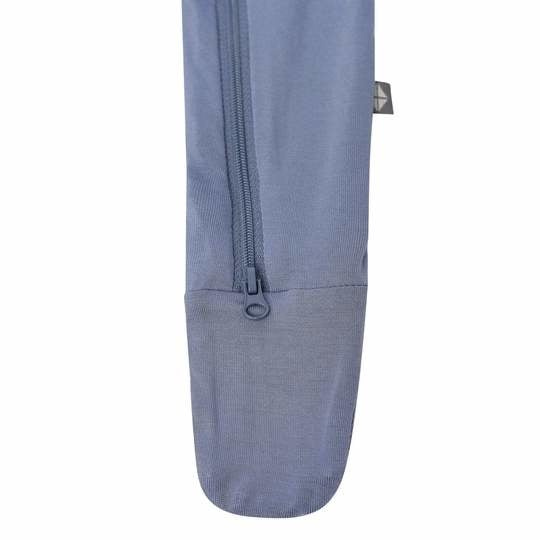 Kyte Baby Bamboo Zippered Footie | Slate