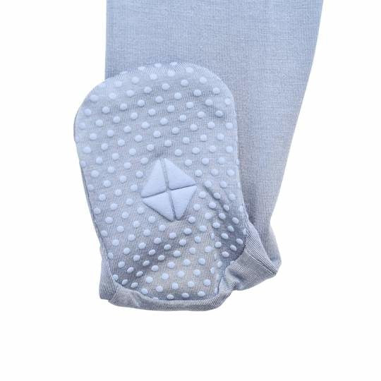 Kyte Baby Bamboo Zippered Footie | Slate