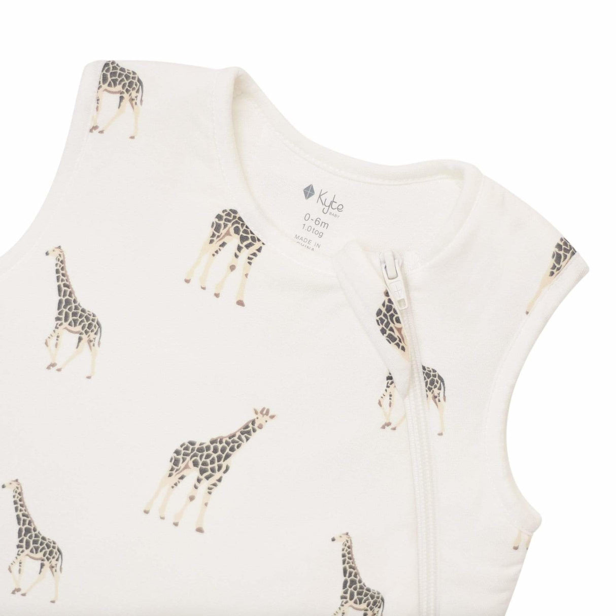 Kyte Baby Bamboo Sleep Bag 1.0 TOG - Giraffe