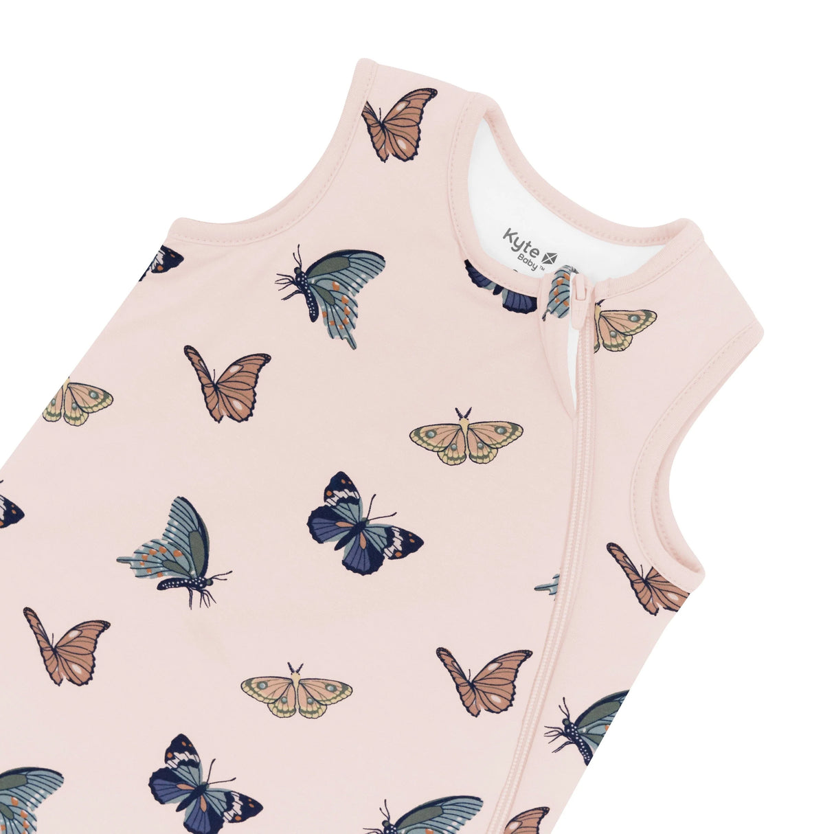 Kyte Baby Bamboo Sleep Bag 1.0 TOG | Blush Butterfly