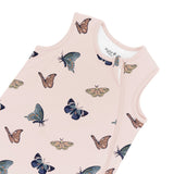 Kyte Baby Bamboo Sleep Bag 1.0 TOG | Blush Butterfly